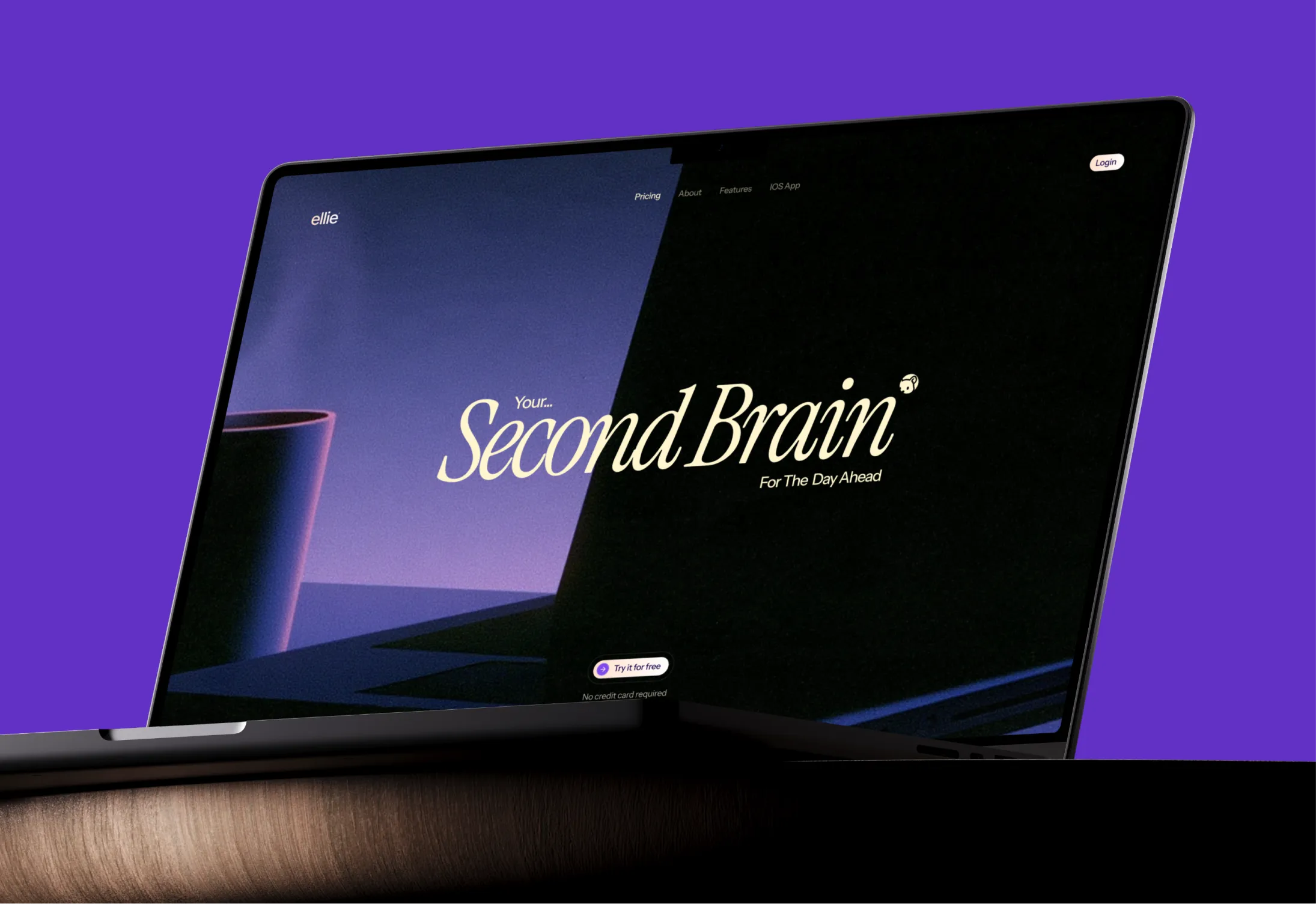 Ellie – Website – mockup